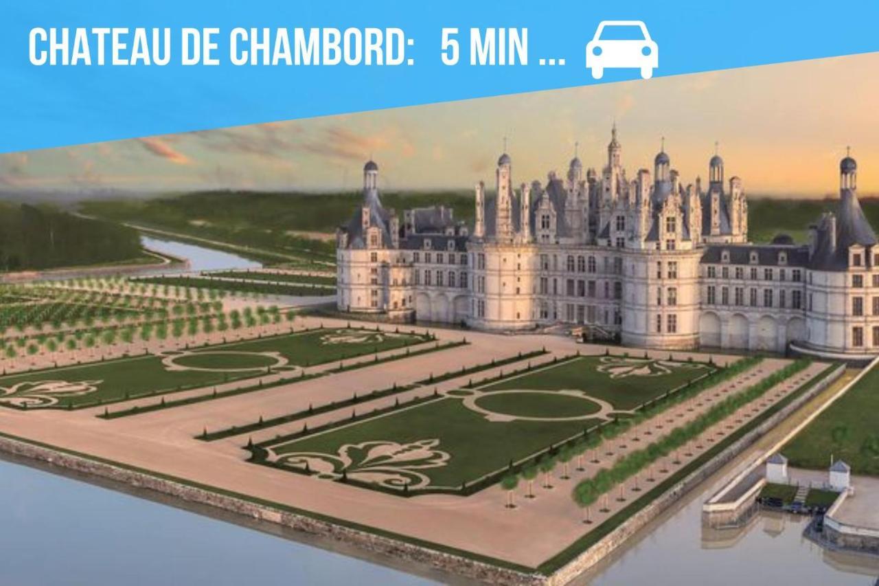 Caporizon-L'Atelier-Aux Portes Du Chateau De Chambord Saint-Claude-de-Diray Esterno foto